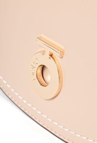 Zaokrąglona listonoszka NOBO z ozdobną taśmą