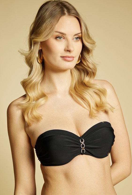 Stanik kąpielowy bandeau