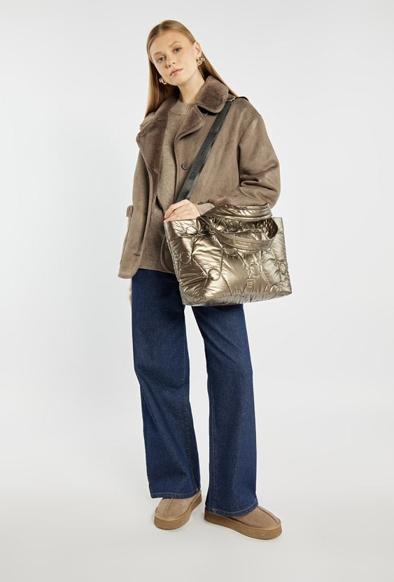 Duża torba z pikowaniem