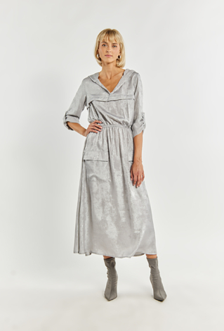 Sukienka damska z kapturem