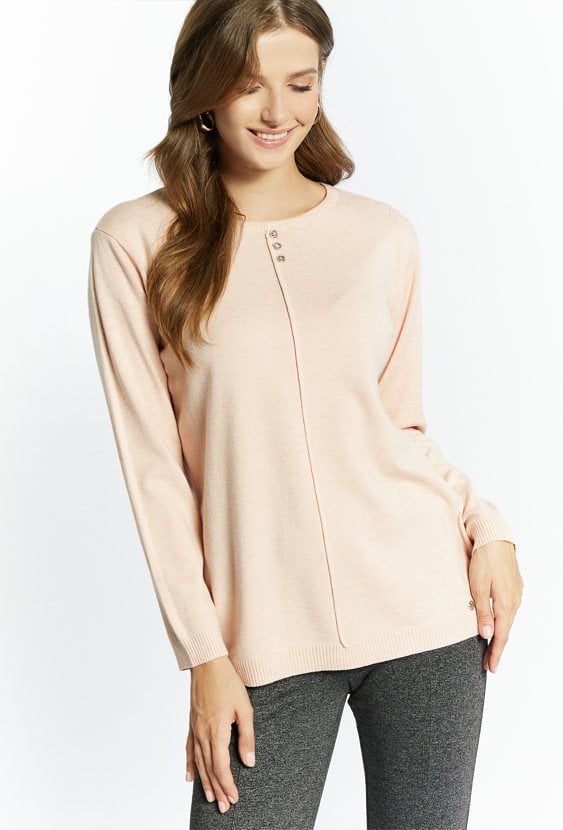 Sweter wykonany z wiskozy