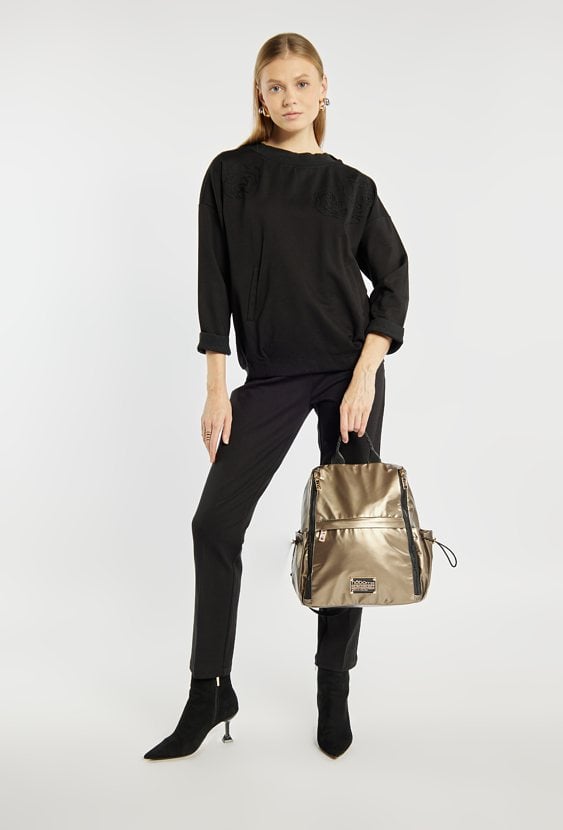 Plecak damski z kieszonkami