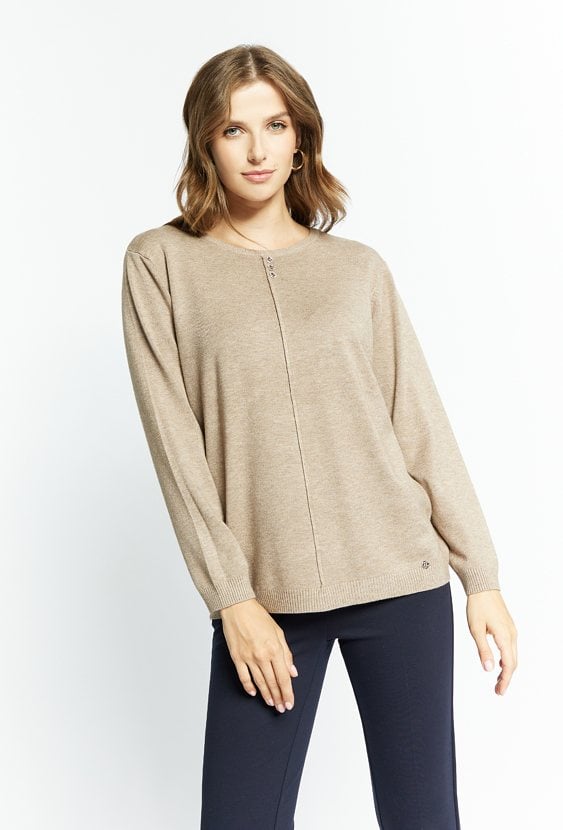 Sweter wykonany z wiskozy