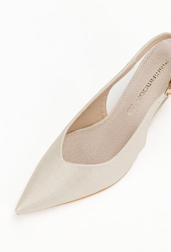 Złote czółenka PERTO