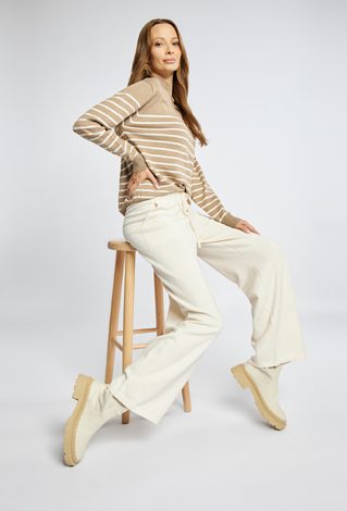 Dzianinowy spodnie damskie