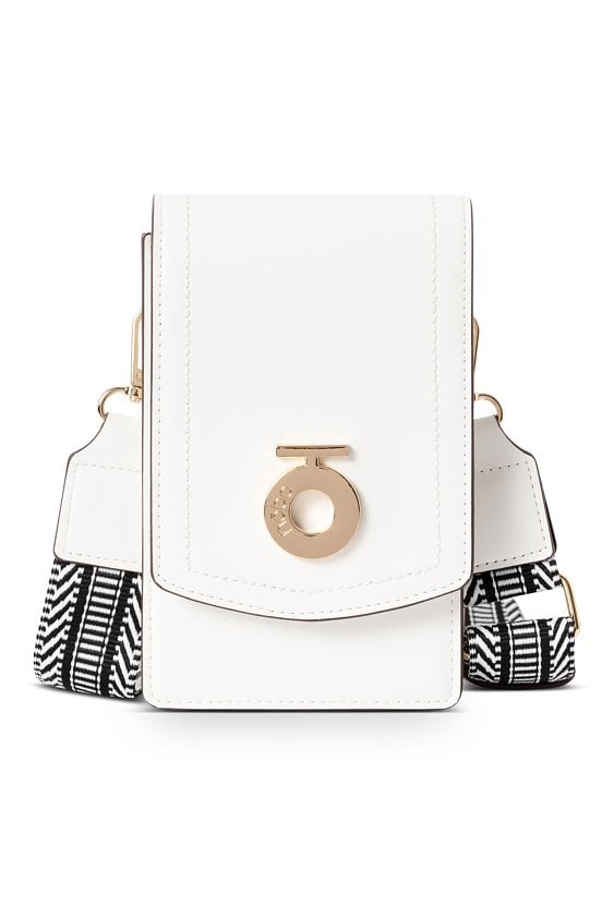 Listonoszka na telefon Nobo z ozdobną taśmą