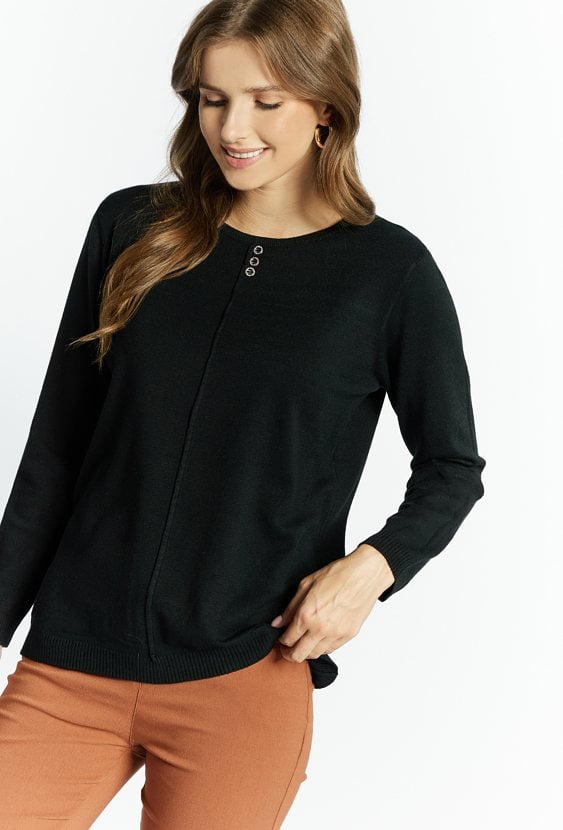 Sweter wykonany z wiskozy