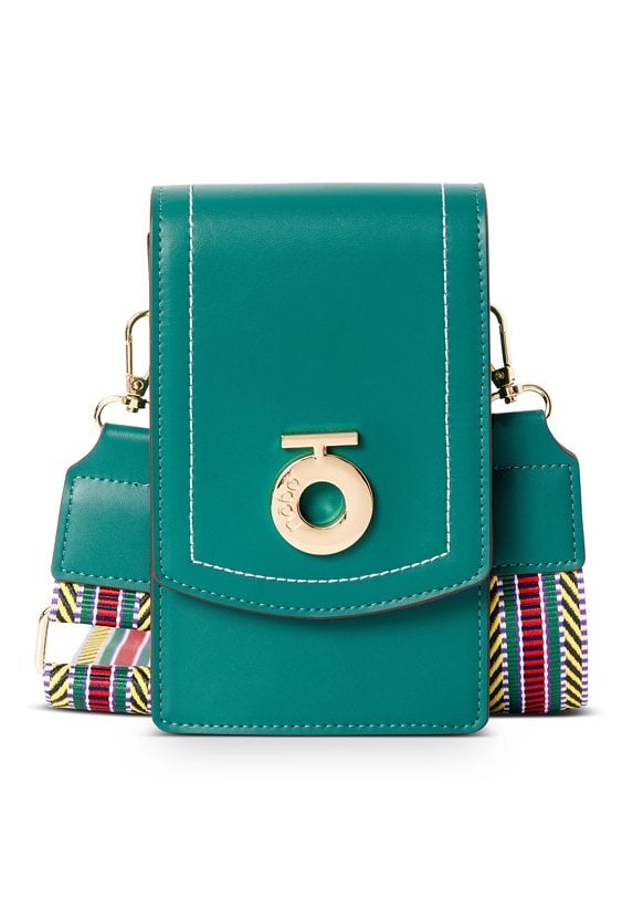 Listonoszka na telefon Nobo z ozdobną taśmą