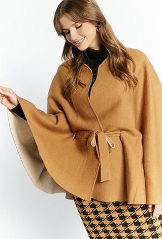 Kardigan damski z wiązaniem