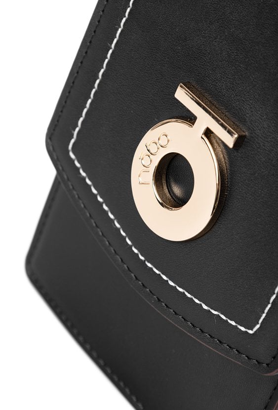 Listonoszka na telefon Nobo z ozdobną taśmą