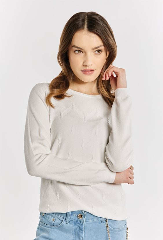 Wiskozowy sweter damski