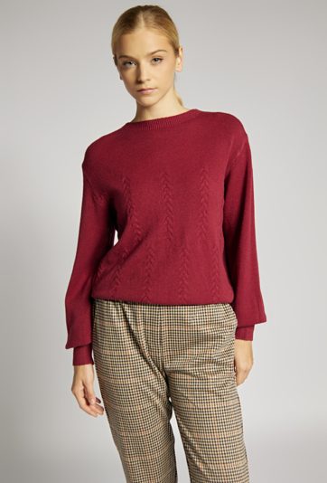 Sweter z wiskozą