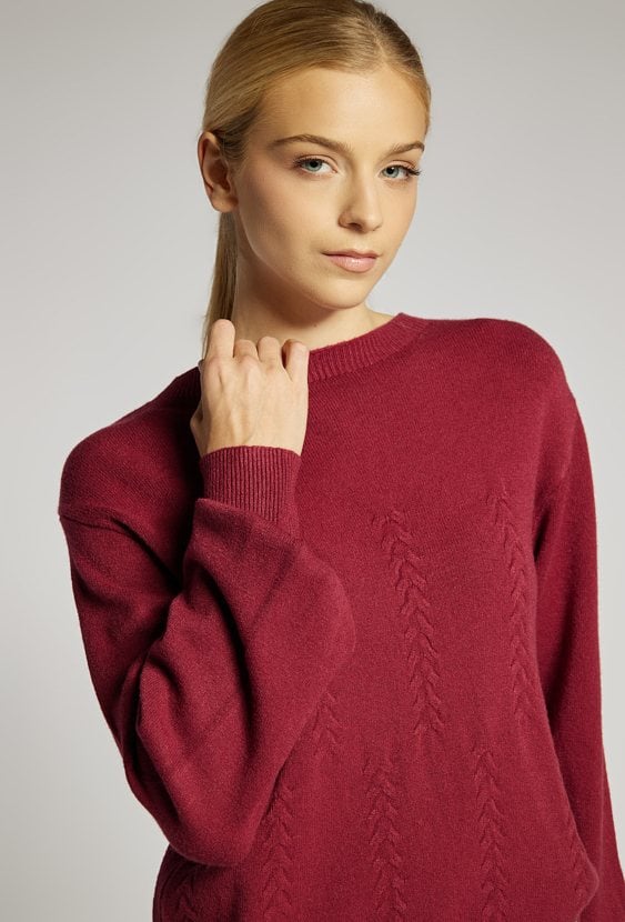 Sweter z wiskozą