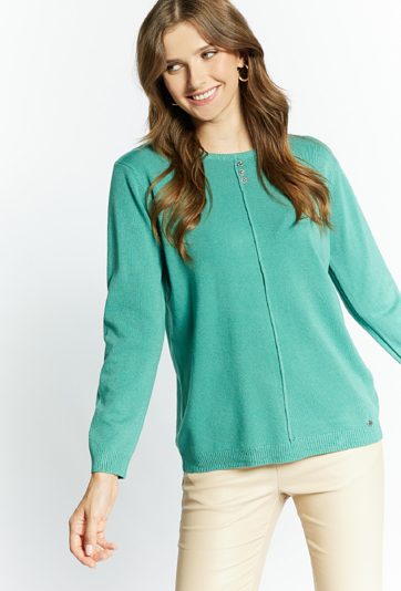 Sweter wykonany z wiskozy