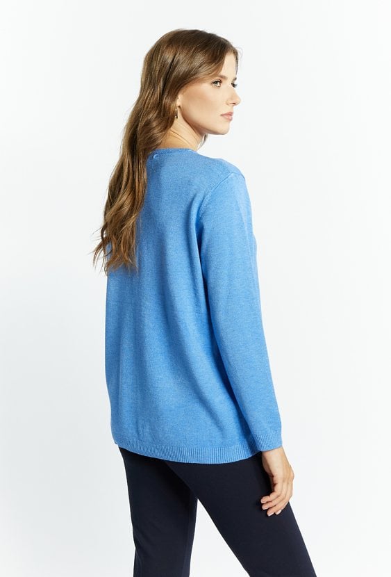 Sweter wykonany z wiskozy