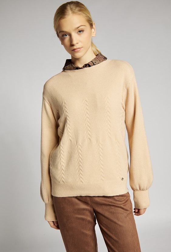 Sweter z wiskozą