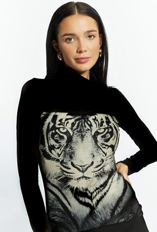 Bluzka w zwierzęcy wzór