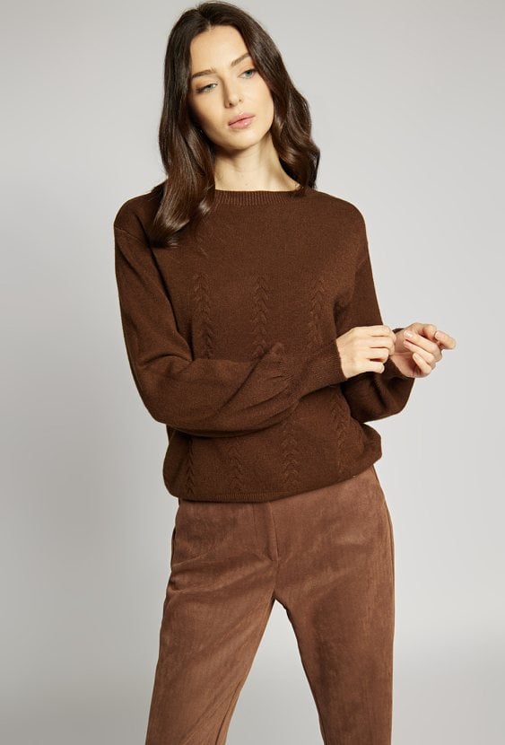 Sweter z wiskozą