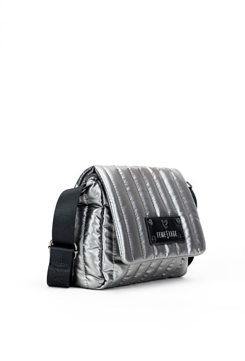 Torba damska z pionowym pikowaniem