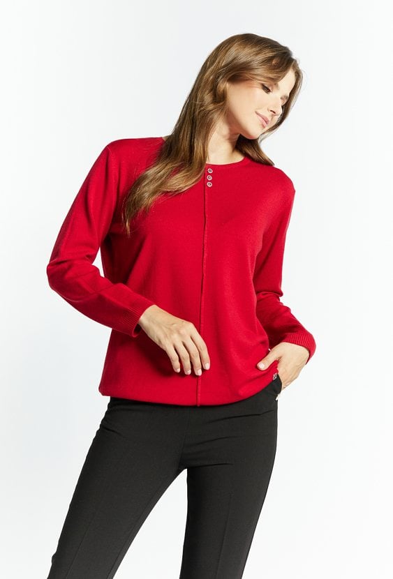 Sweter wykonany z wiskozy