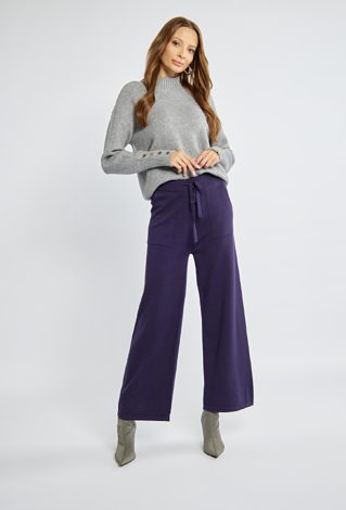 Dzianinowy spodnie damskie