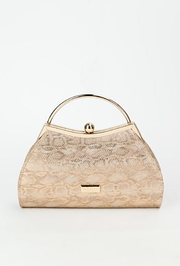 Wieczorowa torebka z połyskiem