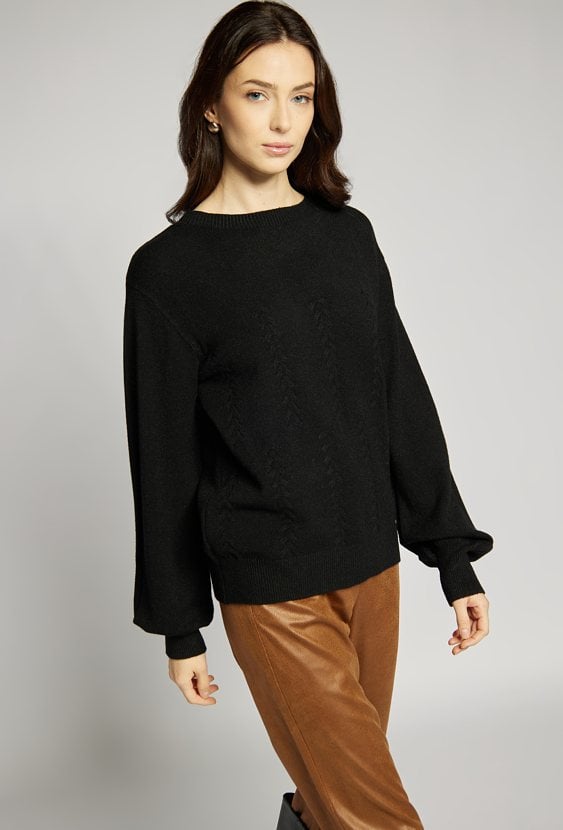 Sweter z wiskozą