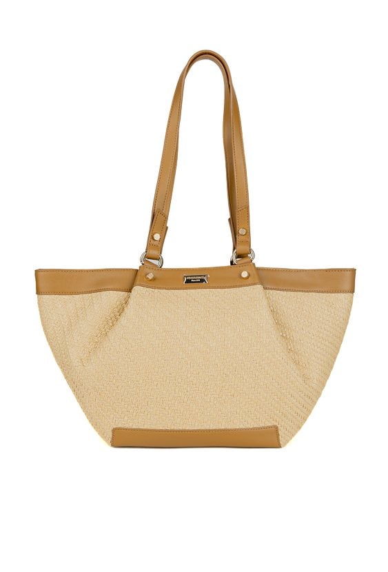 Duży koszyk z plecionką