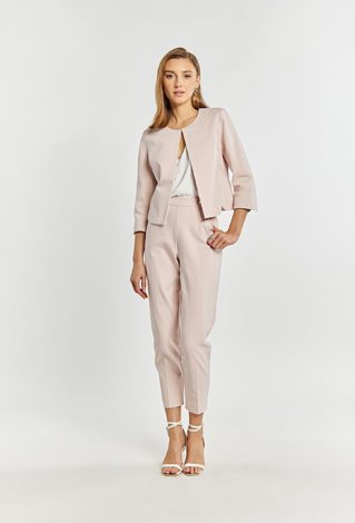 Spodnie damskie z ozdobnymi guzikami