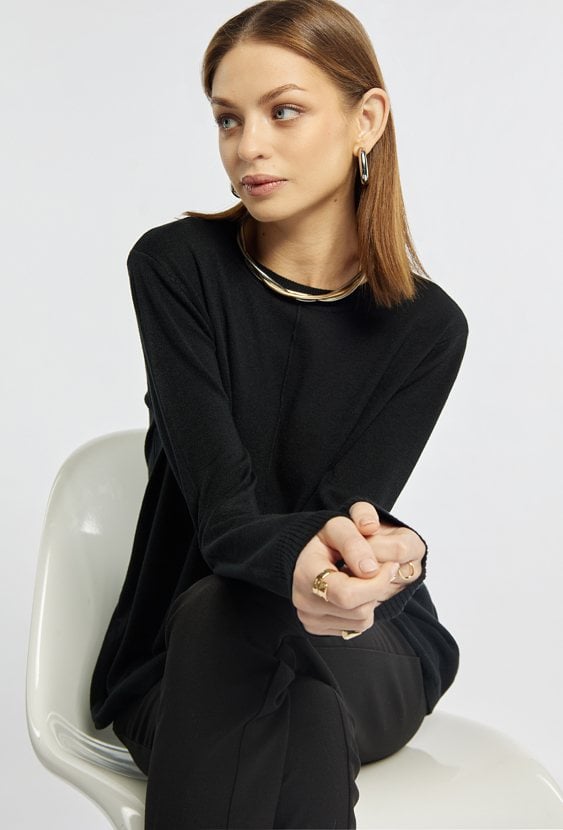 Sweter damski z wiskozy