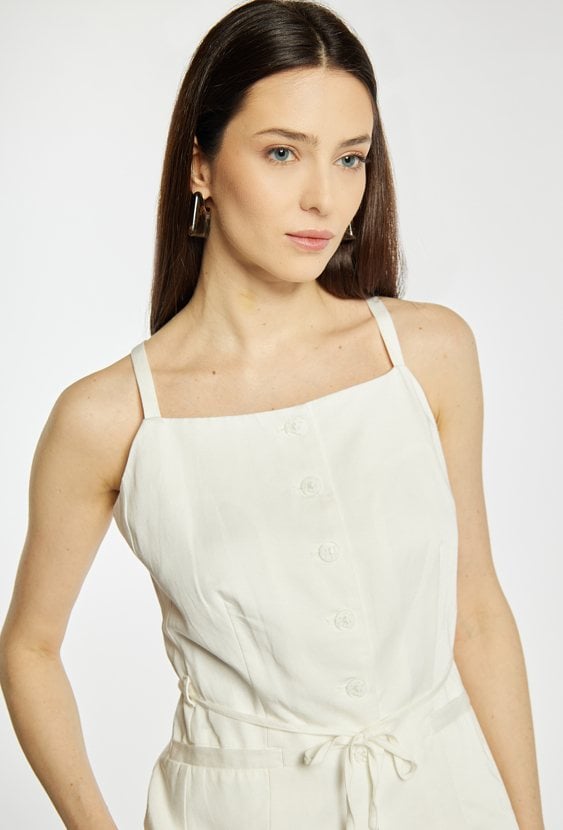 Elegancka kamizelka z wiązaniem