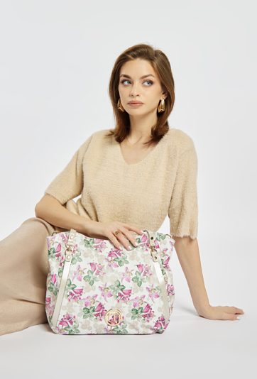 Wzorzysta torba damska