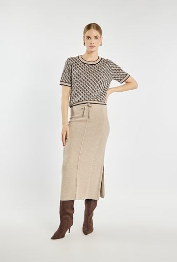 Spódnica z wiązaniem