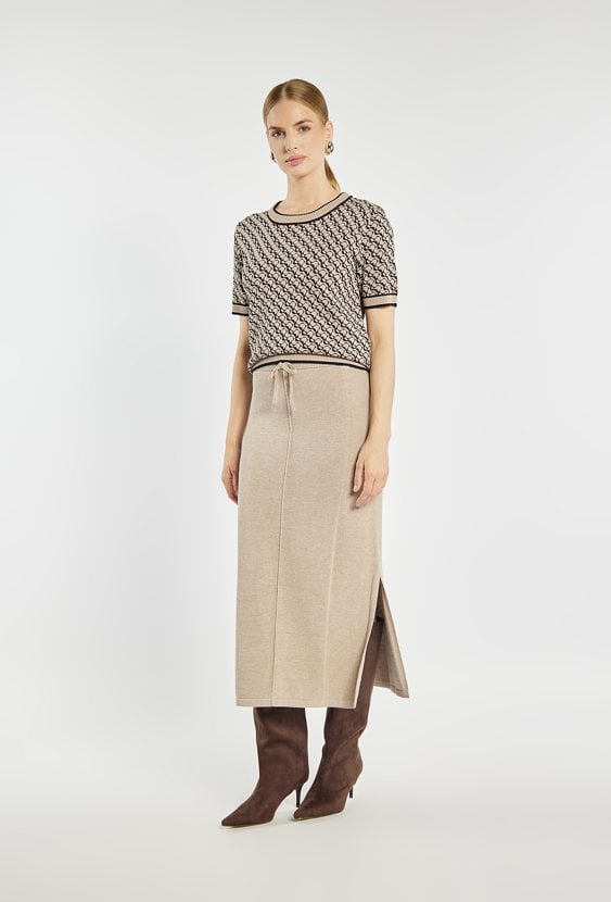 Spódnica z wiązaniem