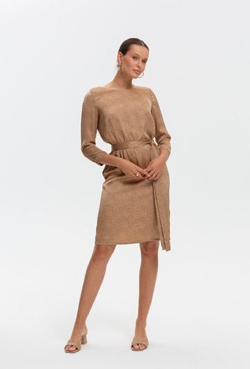 Sukienka w drobny wzór