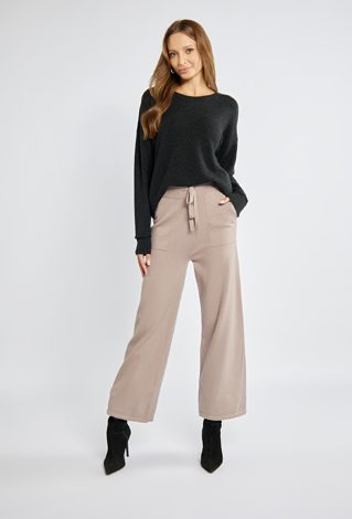 Dzianinowy spodnie damskie