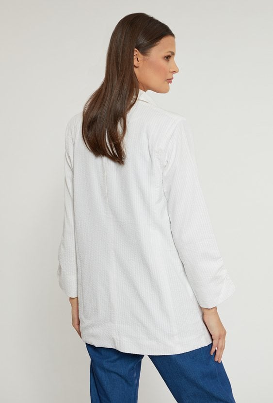 Bawełniana marynarka w paski