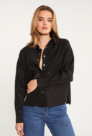 Koszulowa bluzka damska