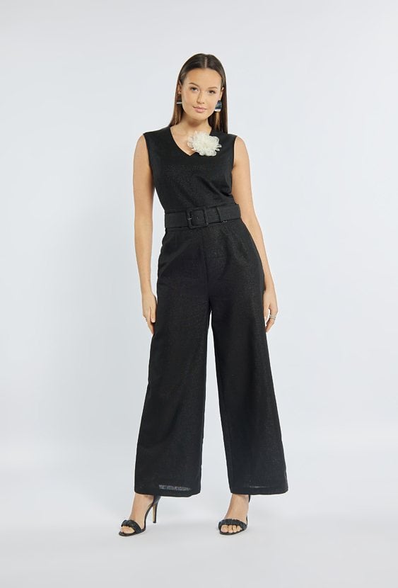 Kombinezon z lnu i bawełny