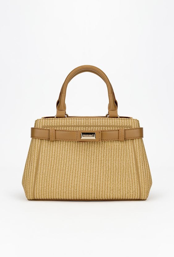 Torba damska z ozdobnym paskiem