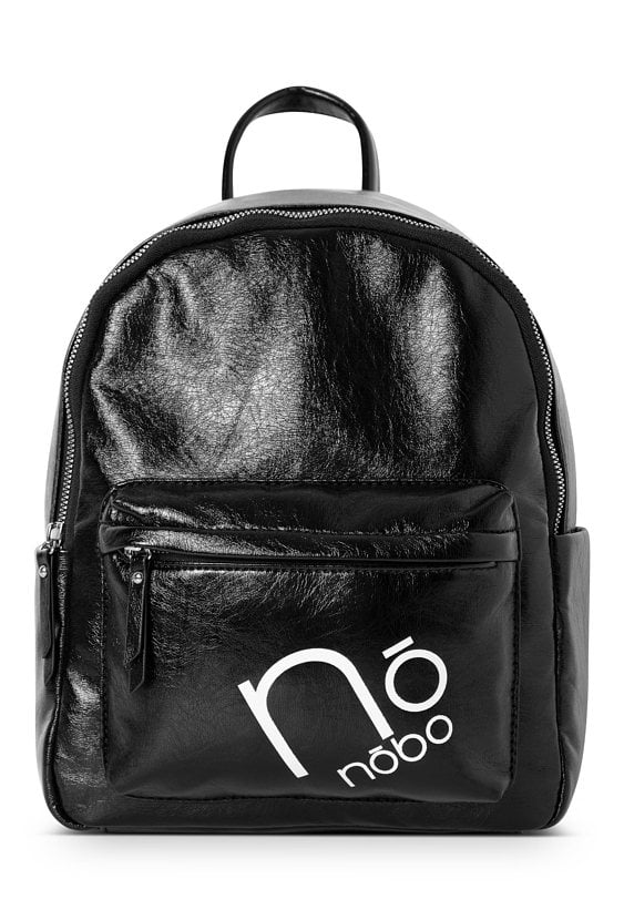 Średni błyszczący plecak NOBO
