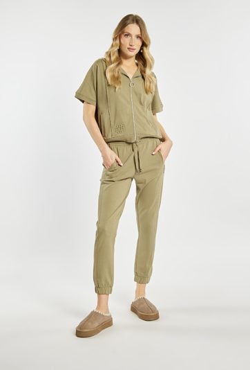 Bawełniane spodnie dresowe