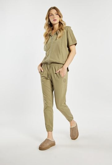 Bawełniane spodnie dresowe