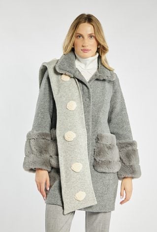 Szalik z kwiatami 3D