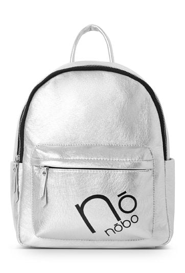 Średni błyszczący plecak NOBO