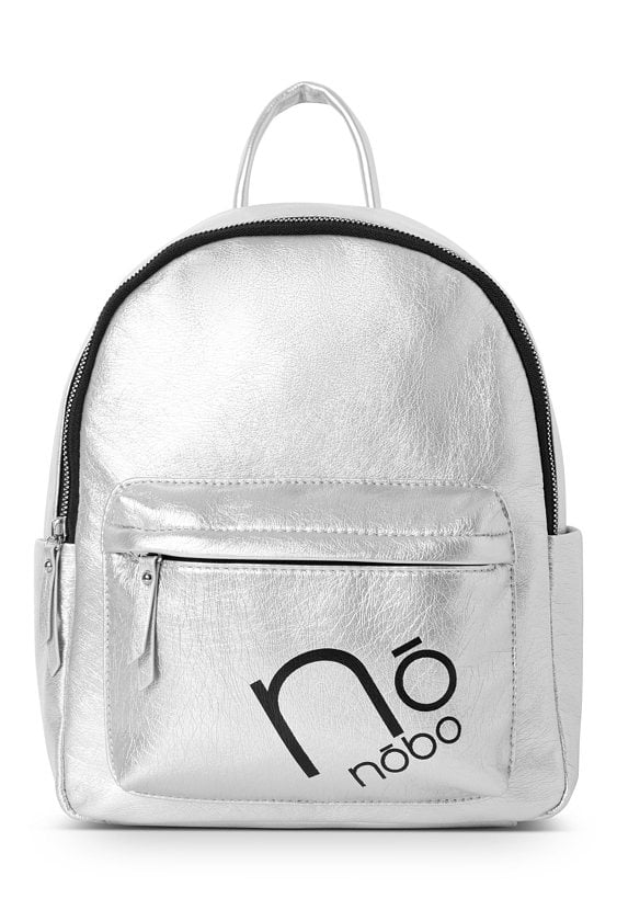 Średni błyszczący plecak NOBO