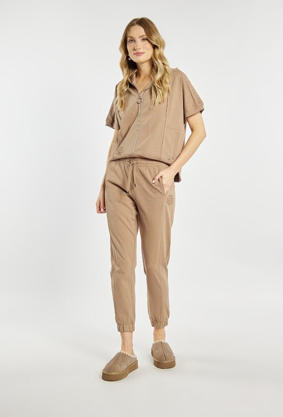 Bawełniane spodnie dresowe