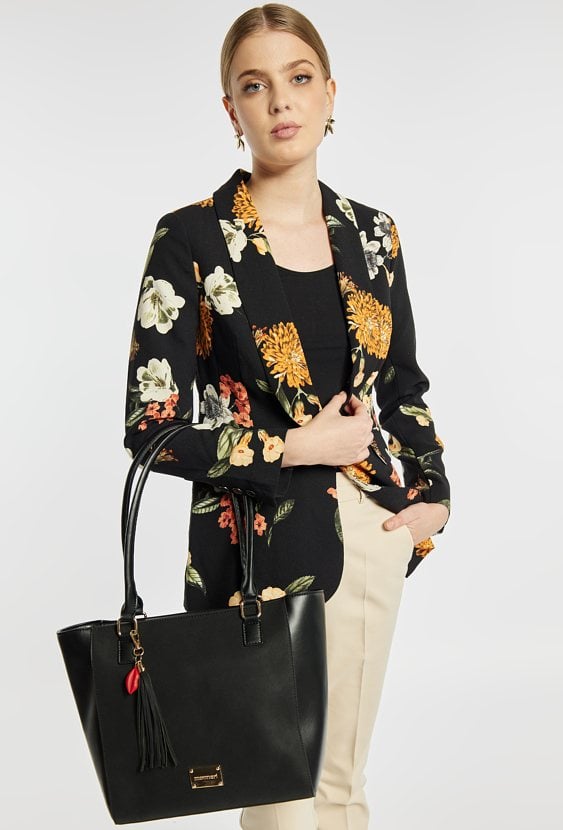 Torba damska z frędzlami