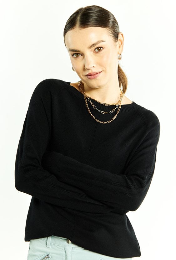 Sweter damski z wiskozy