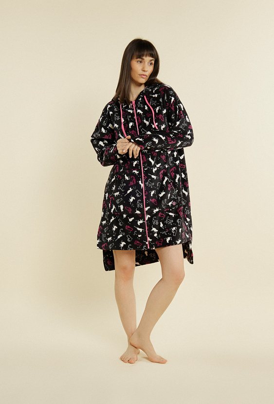 Przytulny szlafrok damski